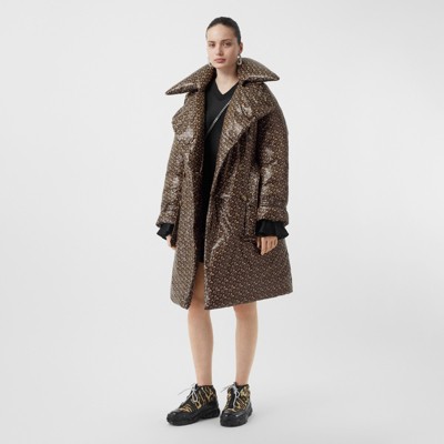 burberry coat fur
