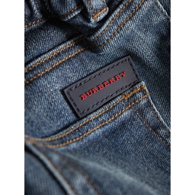 burberry jeans orange