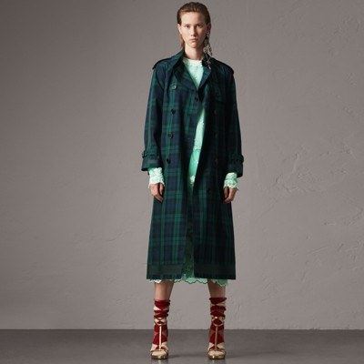 burberry tartan coat