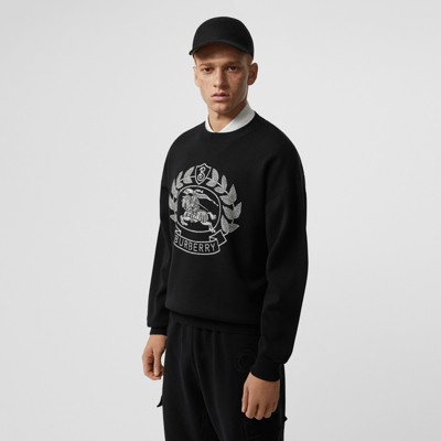 burberry crest sweatshirt