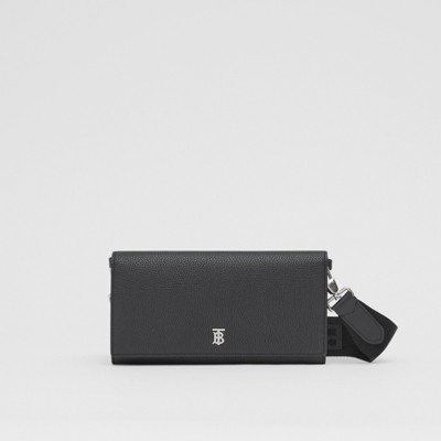 burberry black leather wallet
