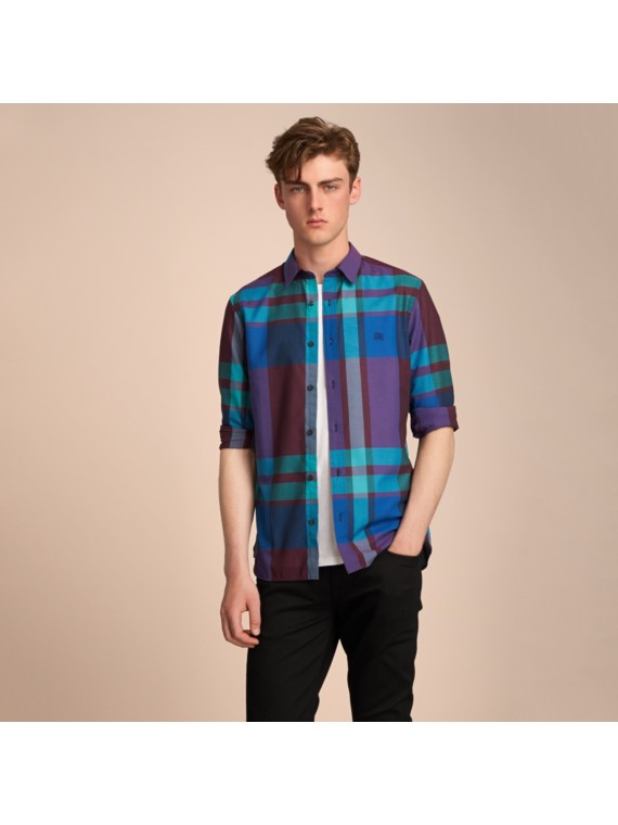 Men’s Casual Shirts | Long Sleeve & Slim Fit | Burberry