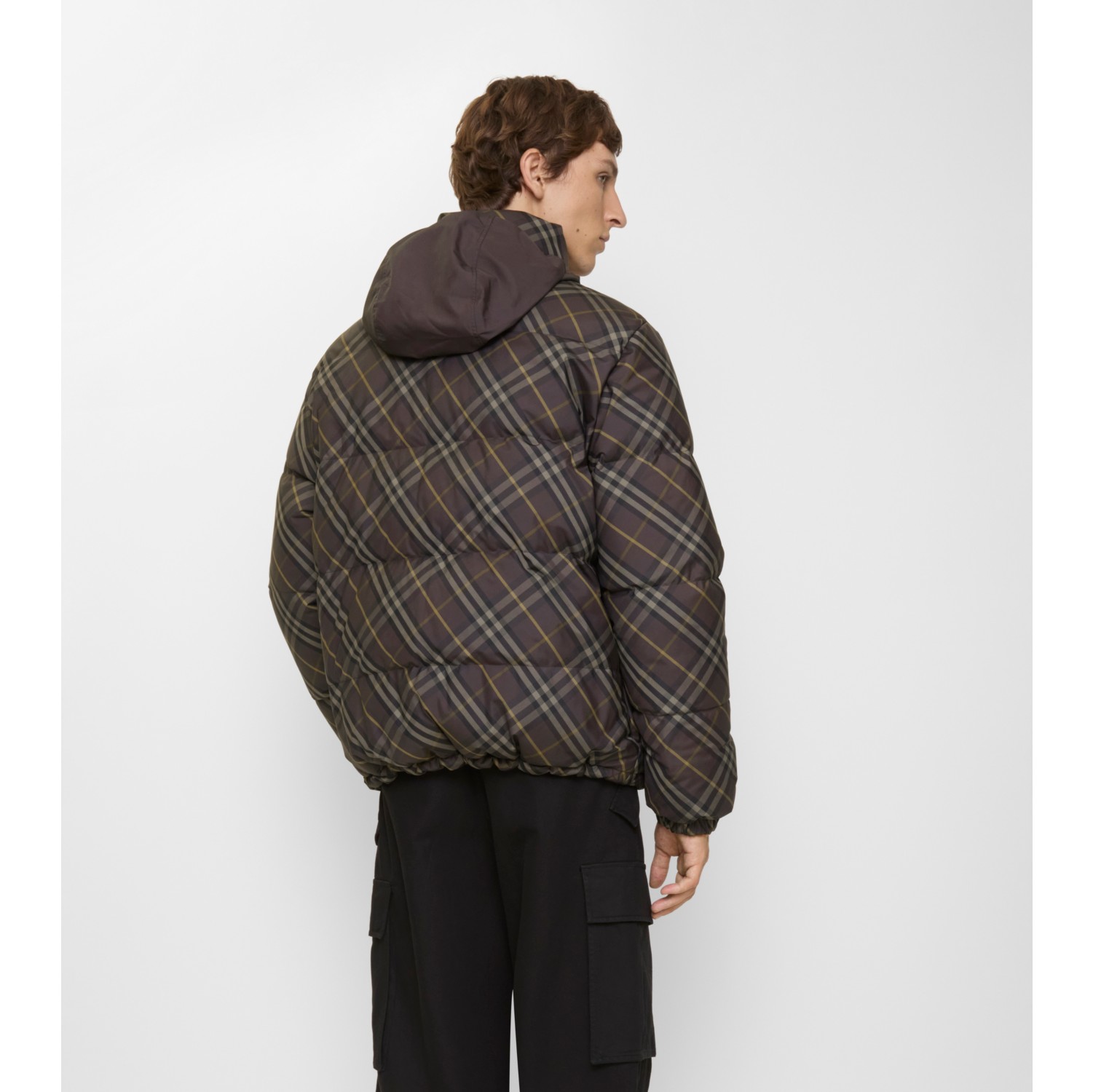 Reversible Check Snowdon Puffer Jacket