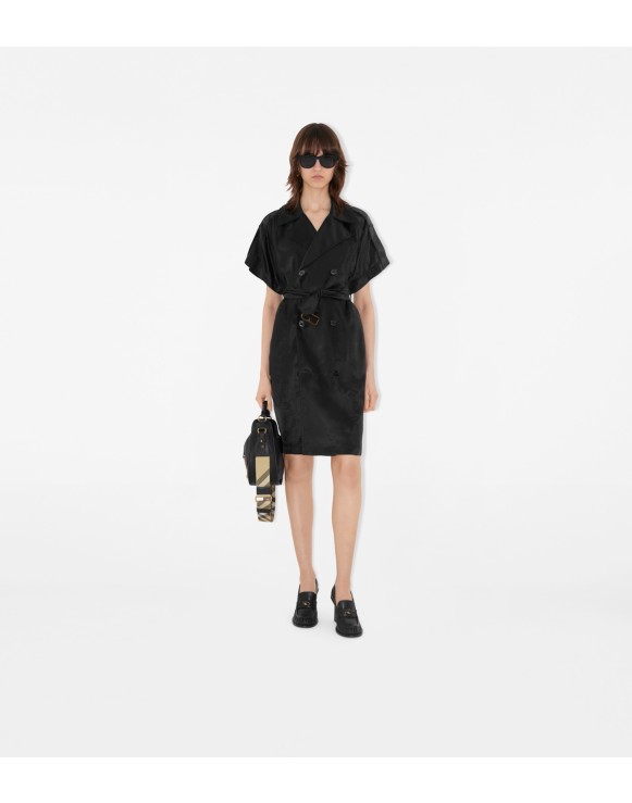 Viscose Trench Dress