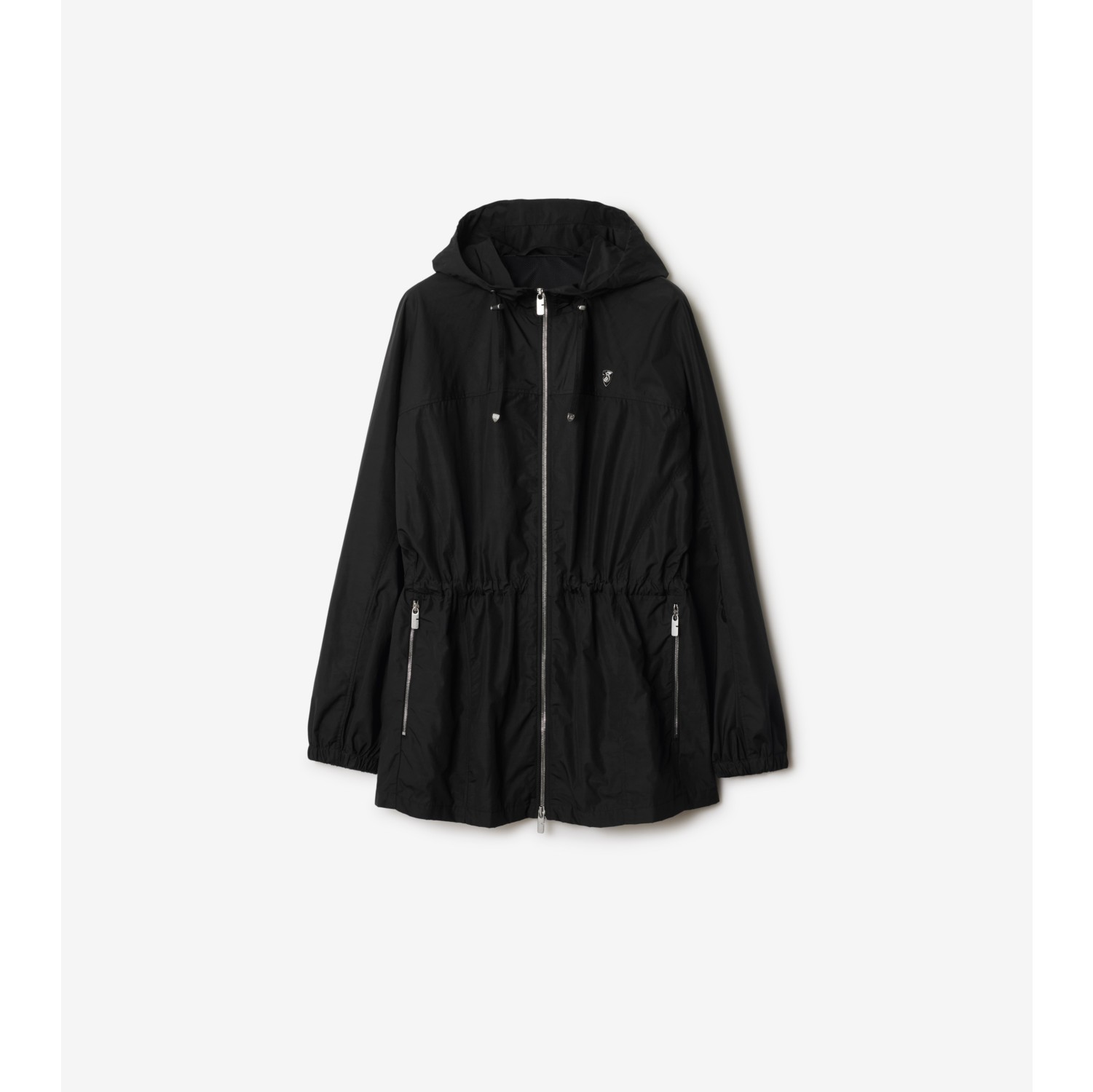 Short Nylon Cotton Parka