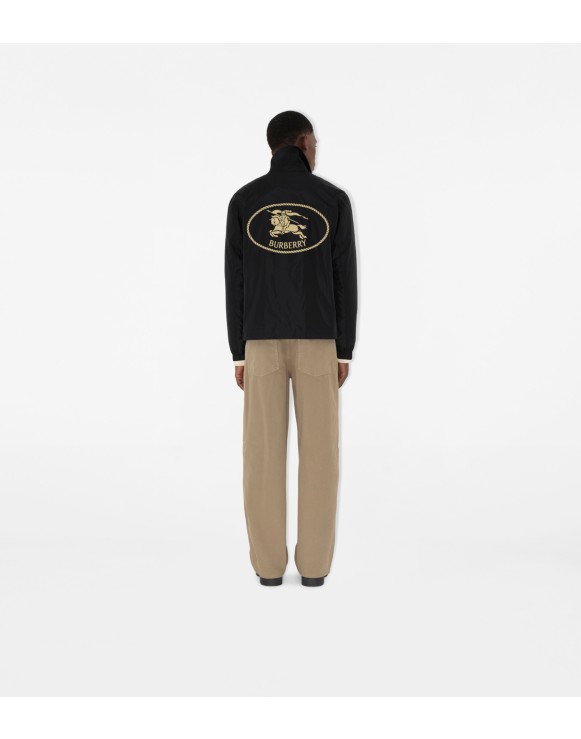 Knight Stamp Nylon Coach Jacket