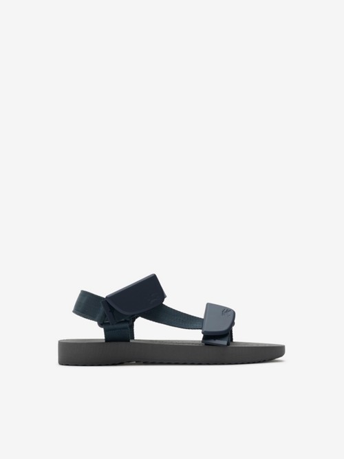 Burberry Trek Touch-strap Sandals In Lake