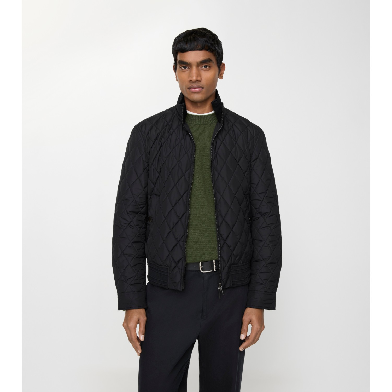 Quilted Nylon Jacket