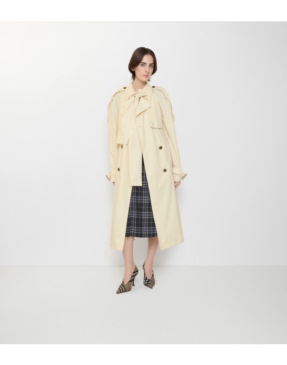 バーバリー　ベージュ スプリングコート　40 バーバリー BURBERRY 8033521 コート レディース アウター トレンチ