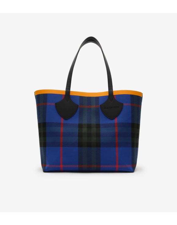 Large Check Tote