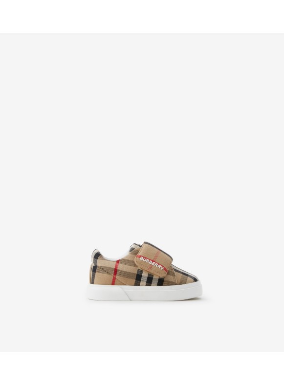 Girls cheap burberry sneakers