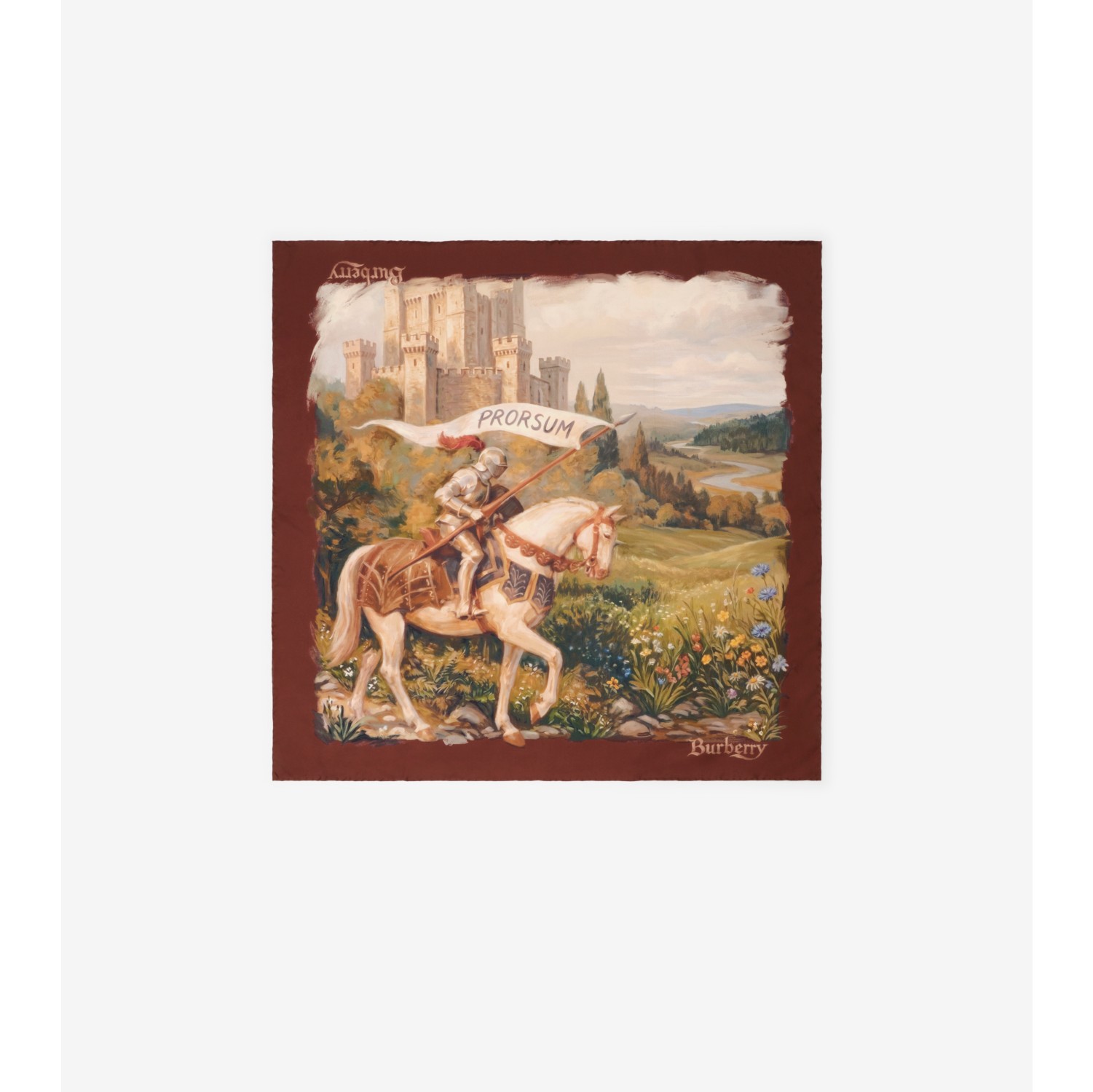 Fairytale Knight Silk Scarf