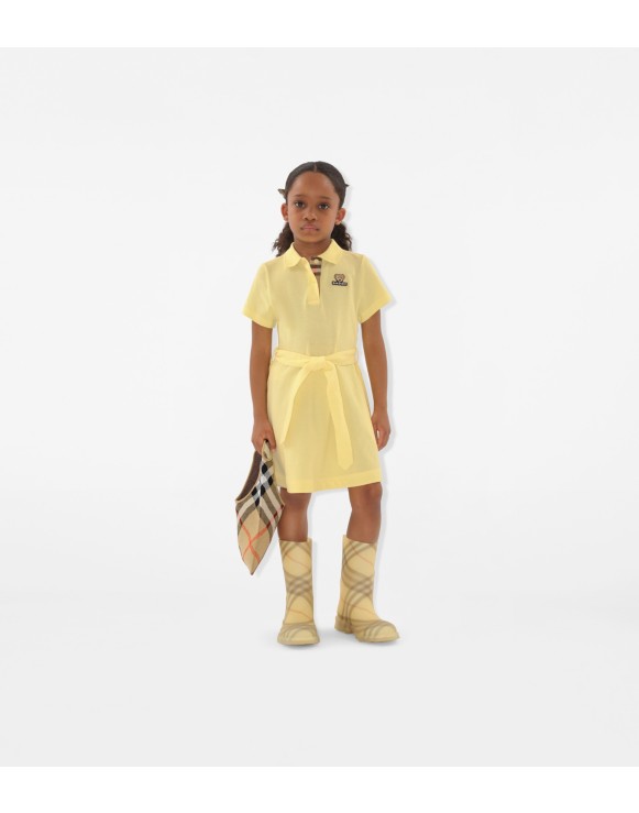 Cotton Polo Shirt Dress