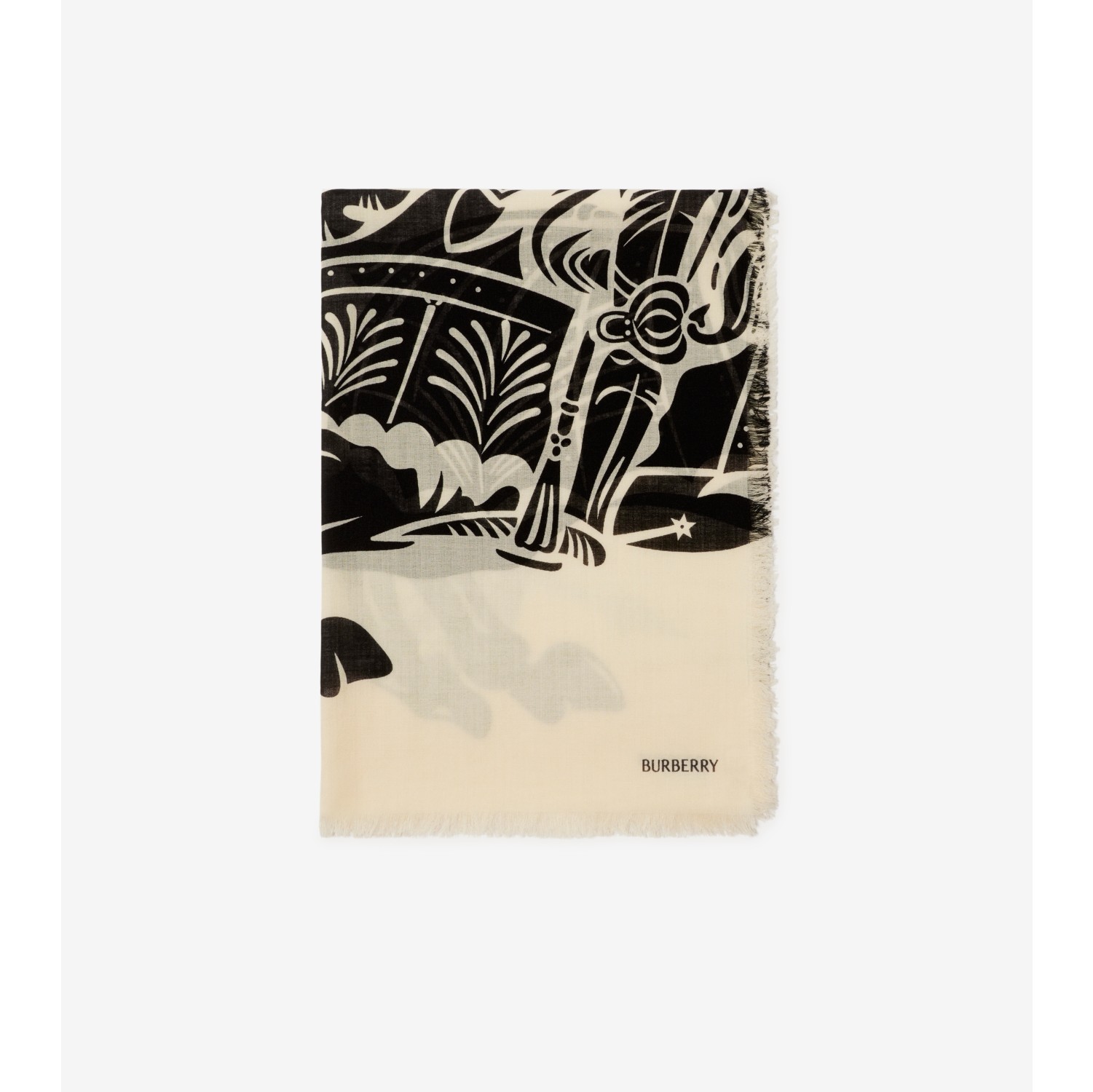 Wollschal mit EKD-Motiv