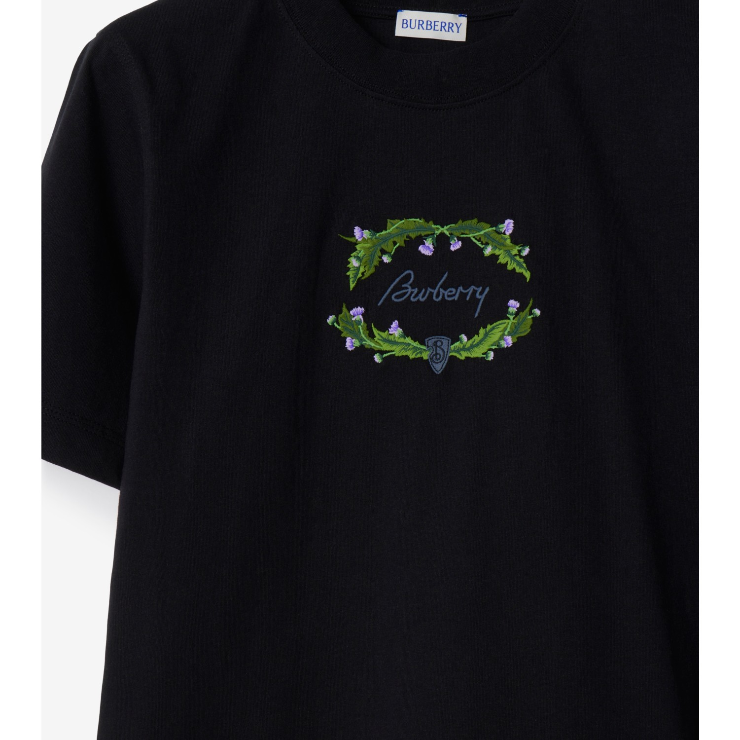 Thistle Logo Cotton T-shirt