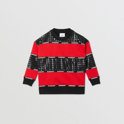 red burberry sweatshirt