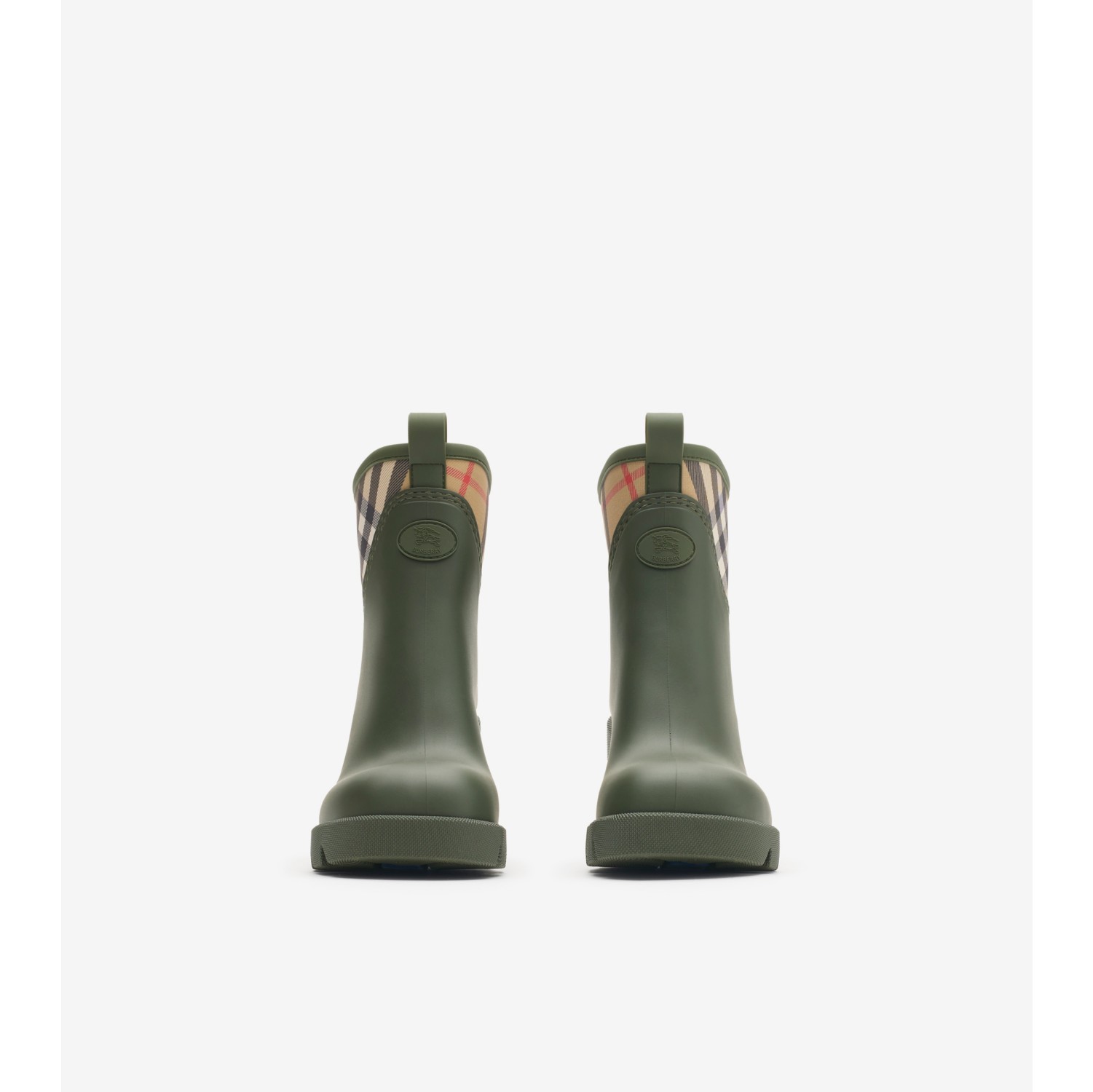 Rubber Marsh Stamp Heeled Low Boots​