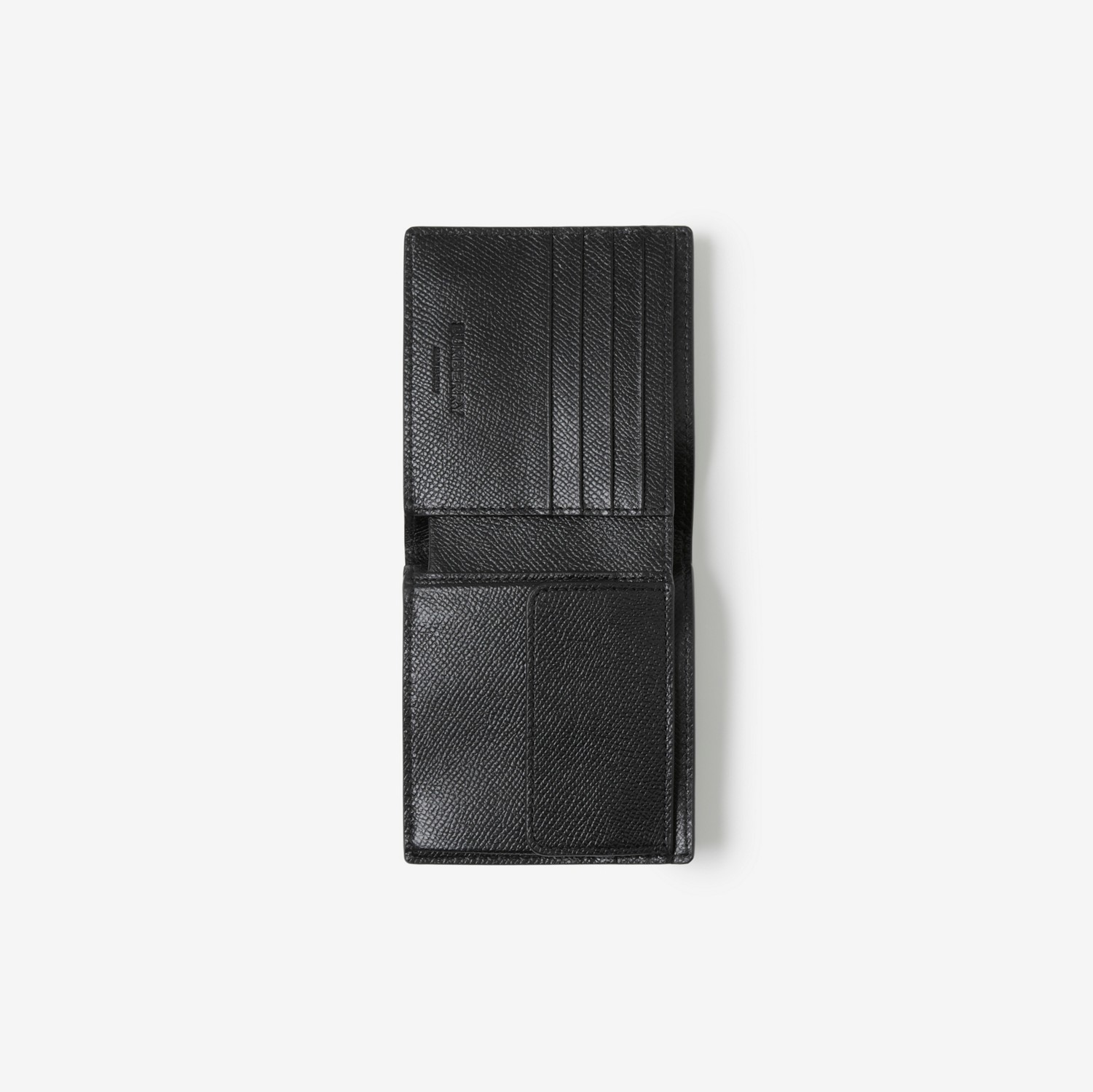 Grainy Leather TB Bifold Coin Wallet in Black - Men | Burberry® Official