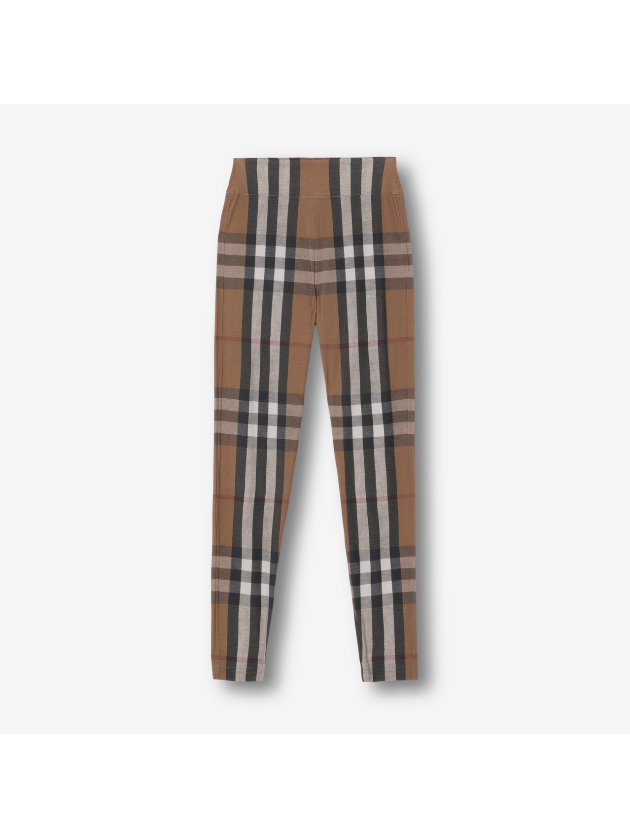 Logo Detail Vintage Check Leggings in Archive Beige - Women | Burberry®  Official