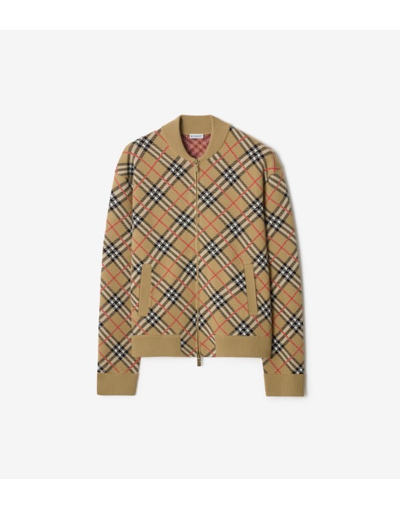 【美品】現行 バーバリー ラバーロゴ ケーブル ニット ジャケット 104cm メンズ ラグジュアリー ニットウェア | Burberry® 公式サイト
