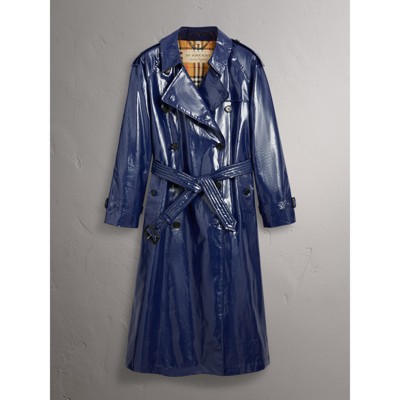 burberry denim trench coat