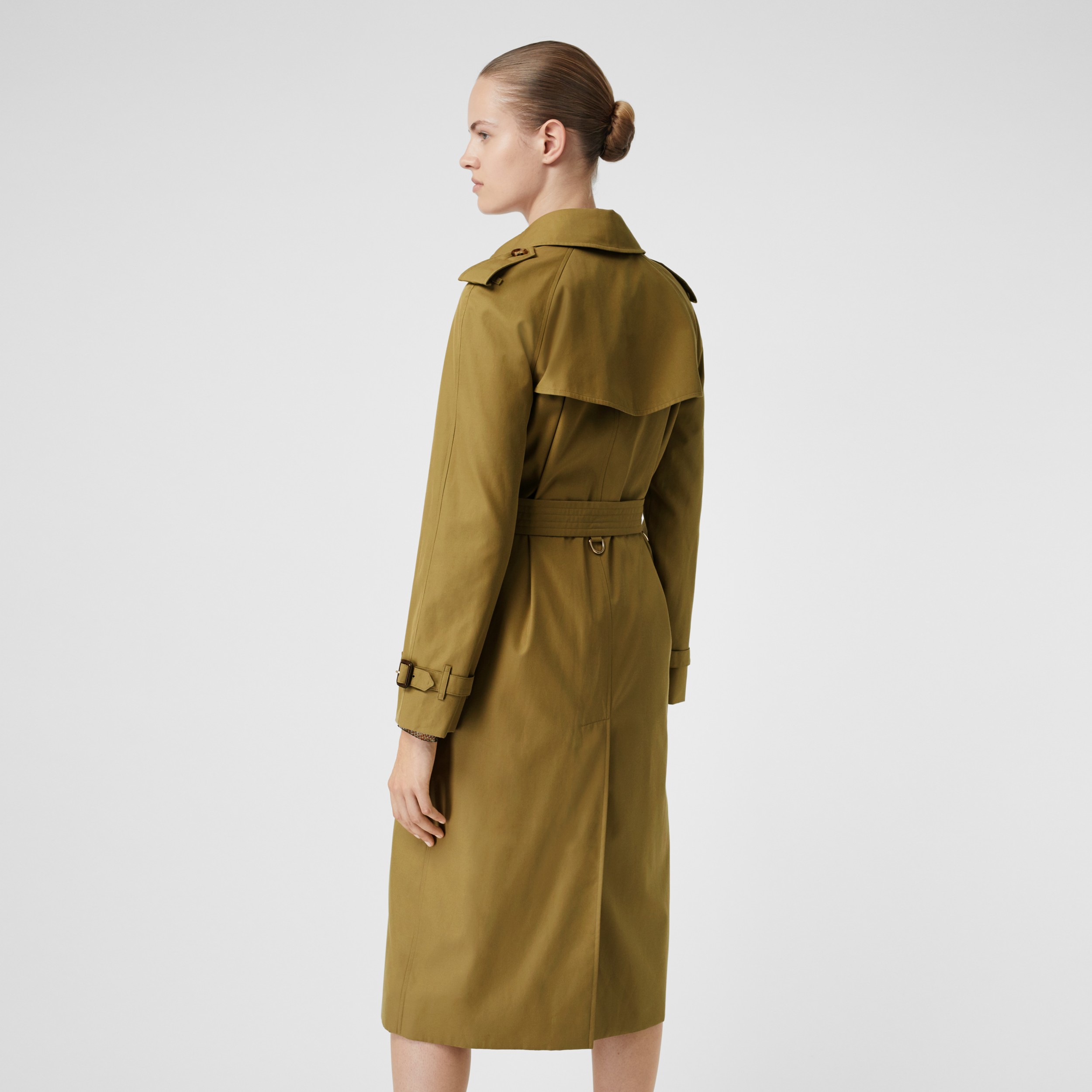 The Waterloo Trench Coat in Rich Olive - Women | Burberry