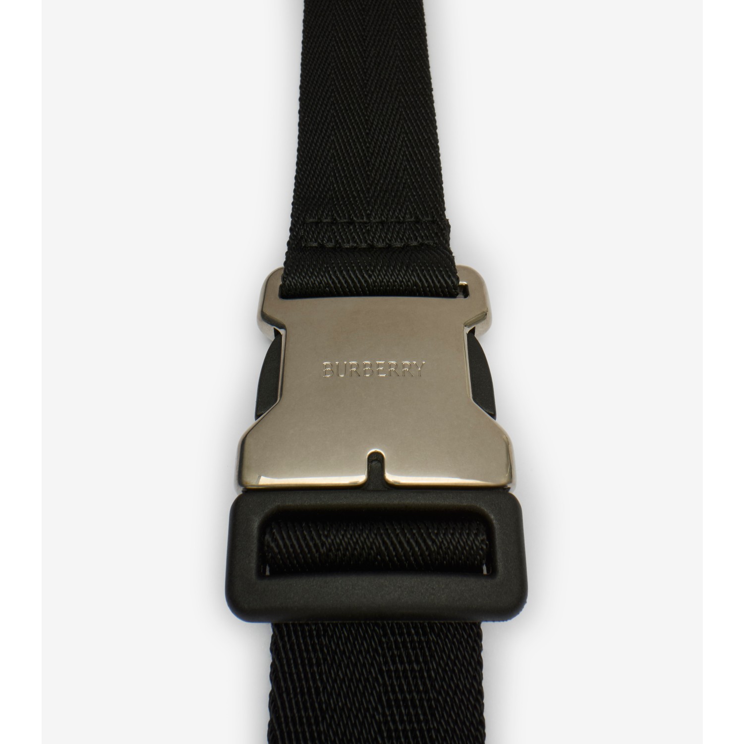 Check Trim Belt Bag in Black - Men, Technical | Burberry® Official