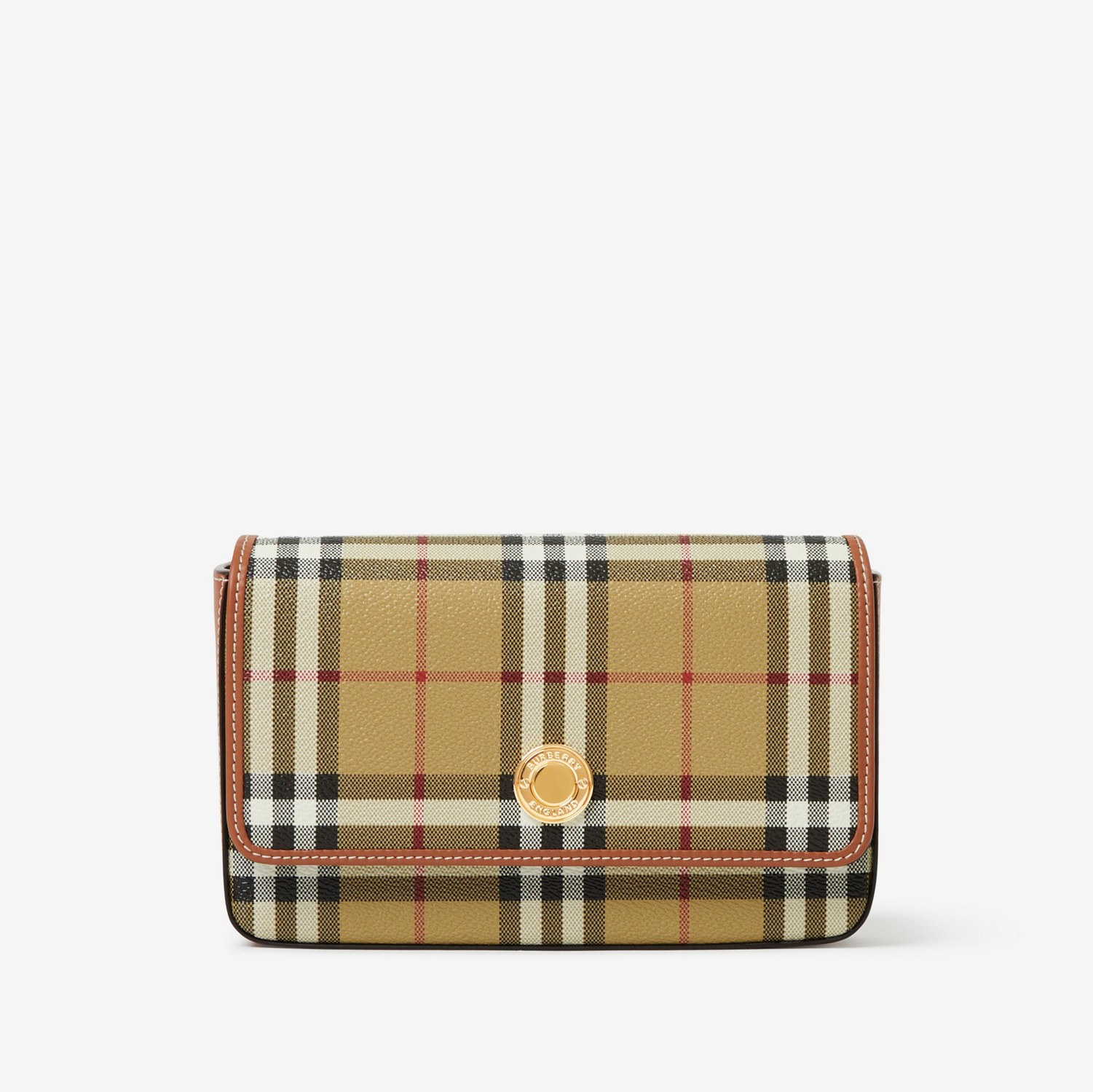 Hampshire Bag in Archive beige - Women, Vintage Check | Burberry® Official