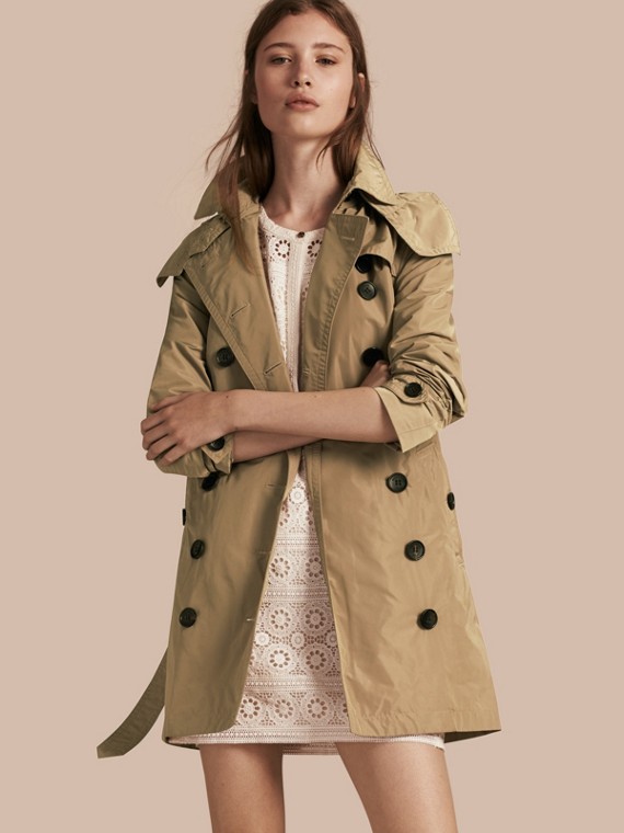 Zara Suede Effect Trench Coat In Brown Lyst Elinor Chocolate Faux Suede Trench Coat Coats Jackets Prettylittlething