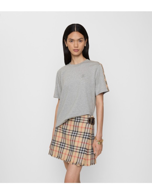 [BURBERRY]バーバリー女性MAUDチェックTシャツ 楽天市場】バーバリー チェック tシャツ（トップス｜レディース