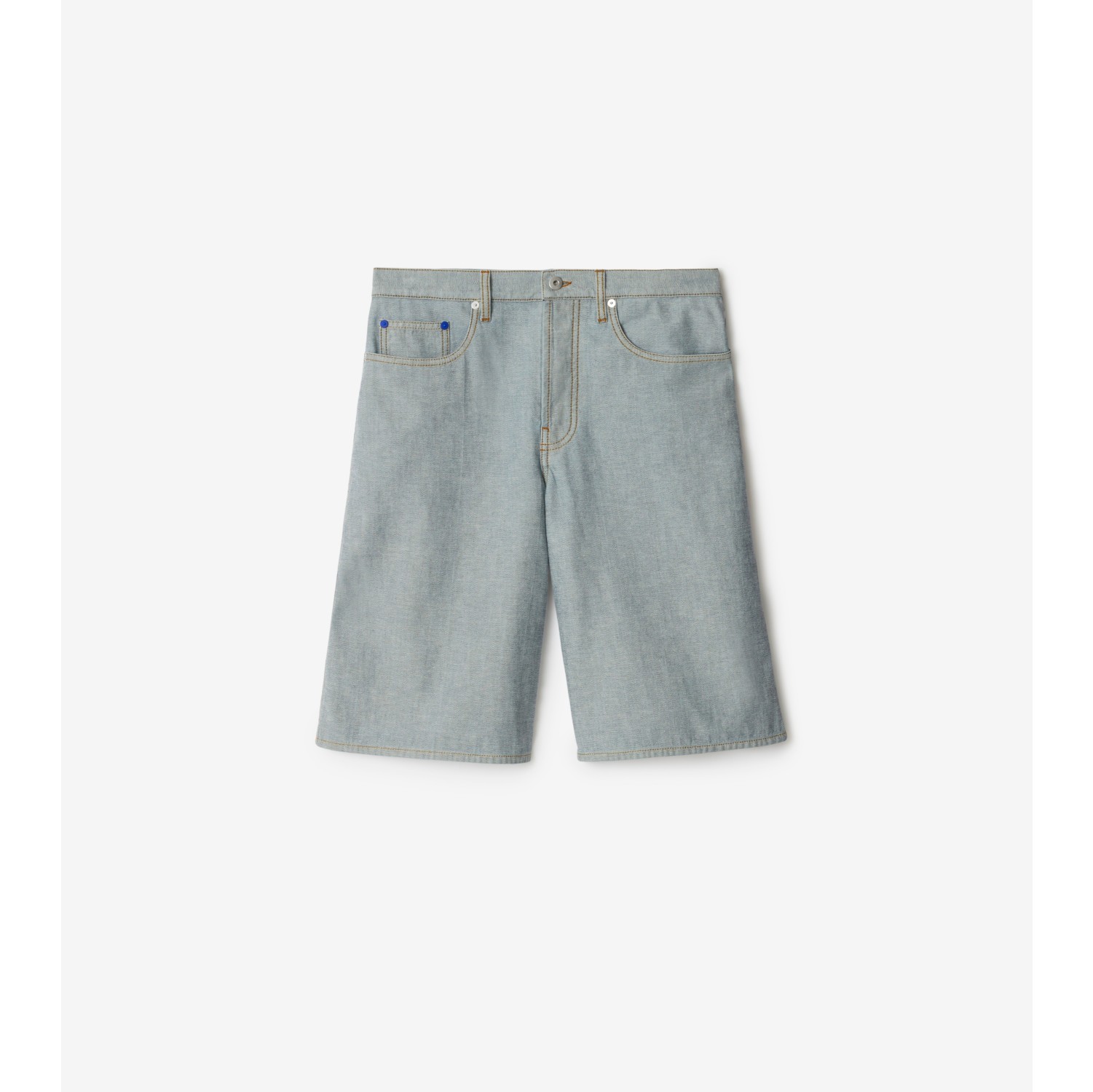 Pantaloncini in denim con EKD