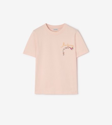 ブレイブ・リトル・ツリー コットンTシャツ (コンパクトピンク