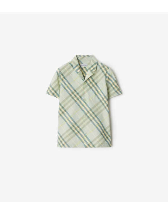 Check Cotton Shirt