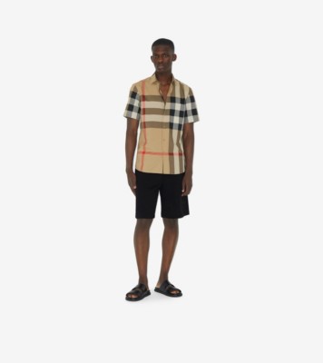 Burberry Beige Check Shirt