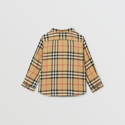 flannels burberry shirt