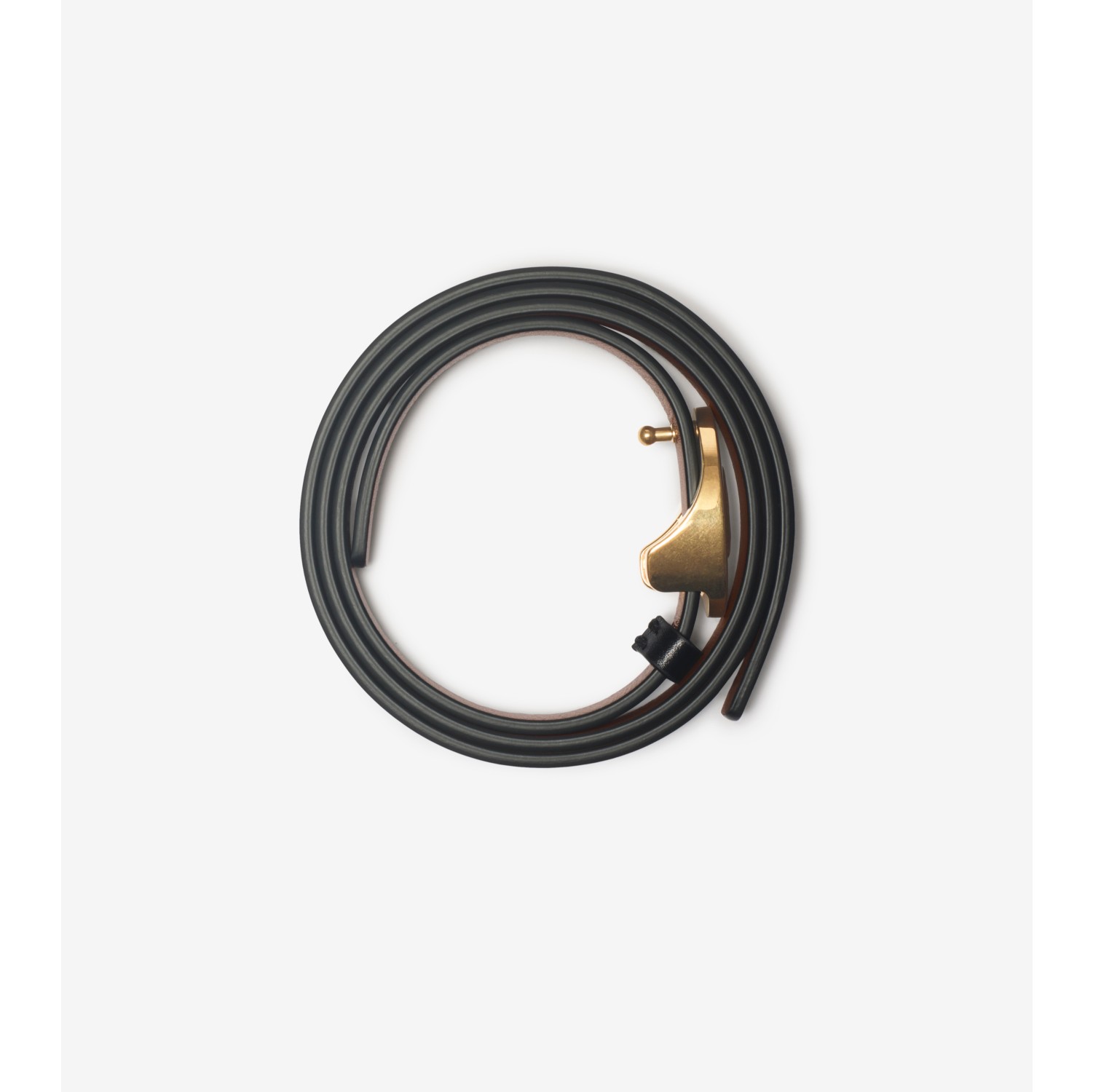 Ceinture fine réversible en cuir Knight​