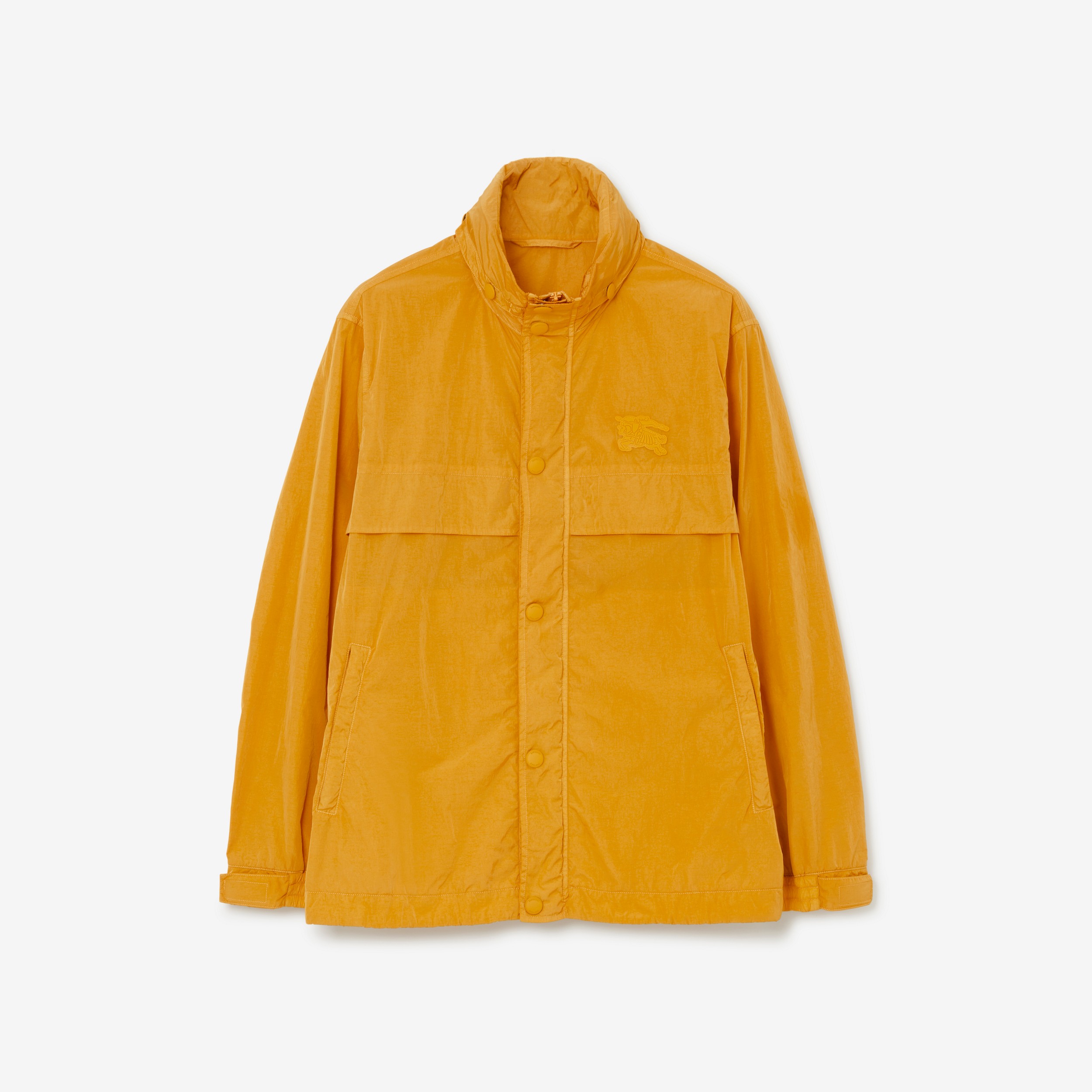 EKD Appliqué Nylon Jacket in Marigold - Men | Burberry® Official - 1