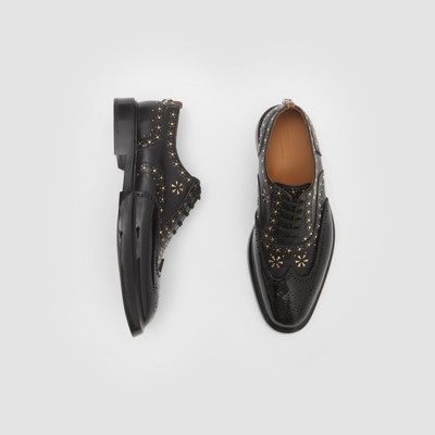studded brogues