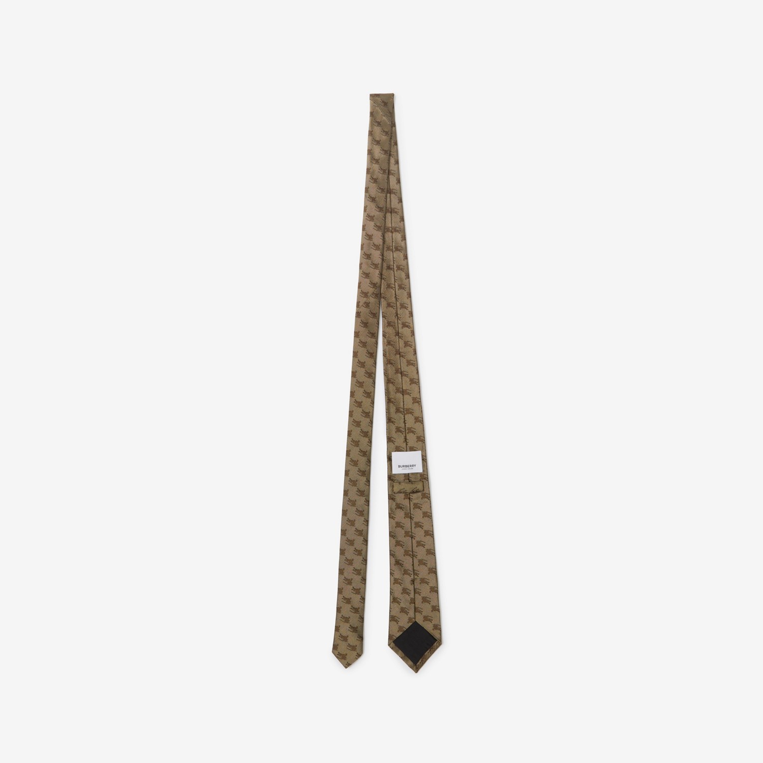 Cravate en soie EKD (Camel Doux) - Homme | Site officiel Burberry®