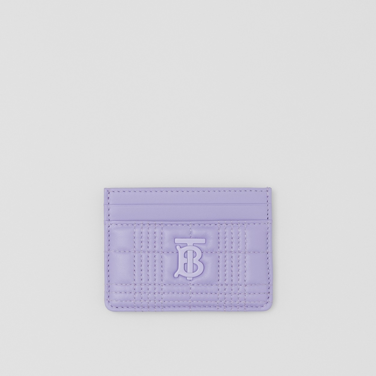 BURBERRY Quilted Lambskin Lola Card Case