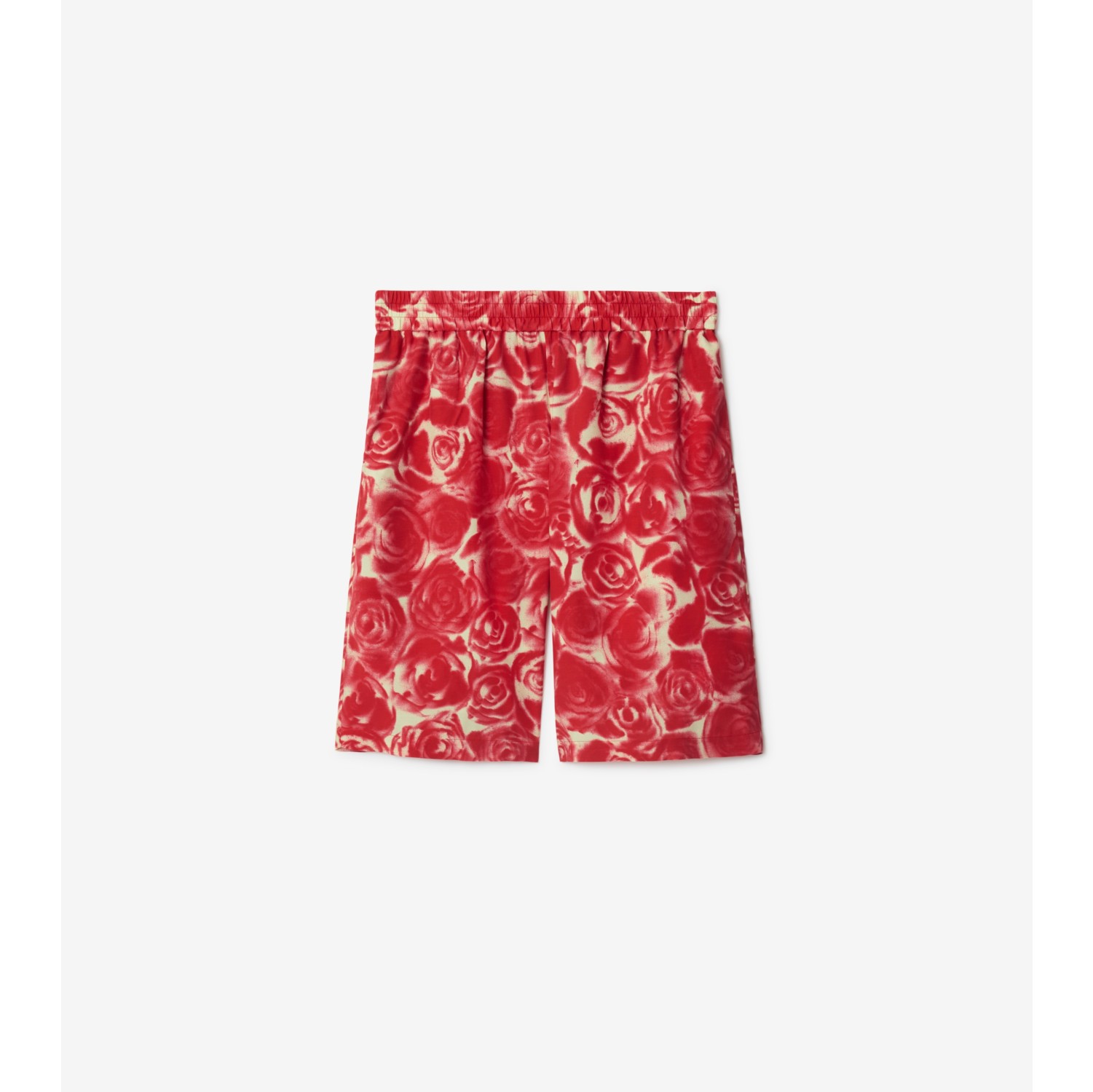 Burberry shorts cheap mens red