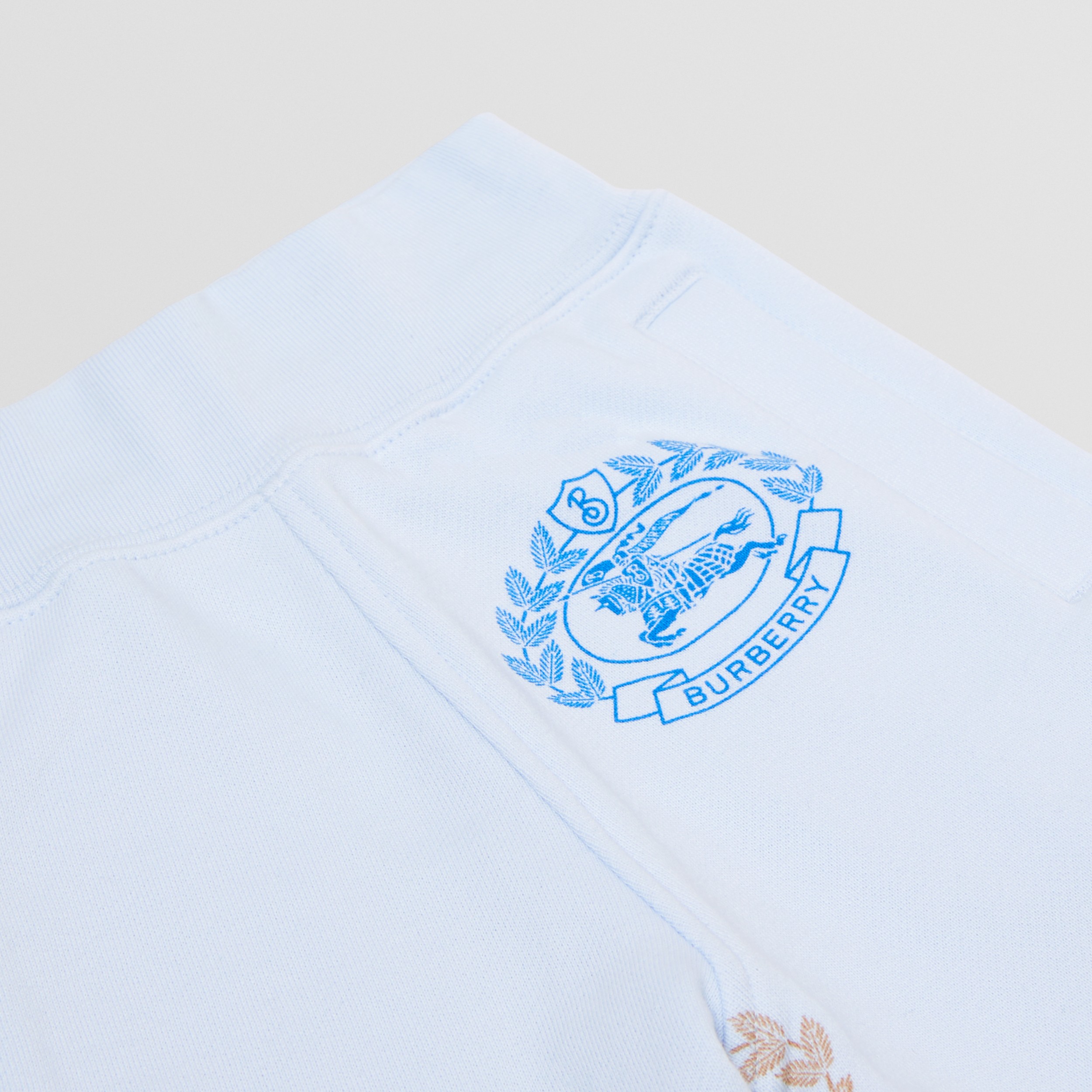 马术骑士印花棉质慢跑裤 (浅蓝色) - 儿童 | Burberry® 博柏利官网 - 2