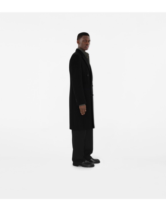 Manteau ajusté en laine