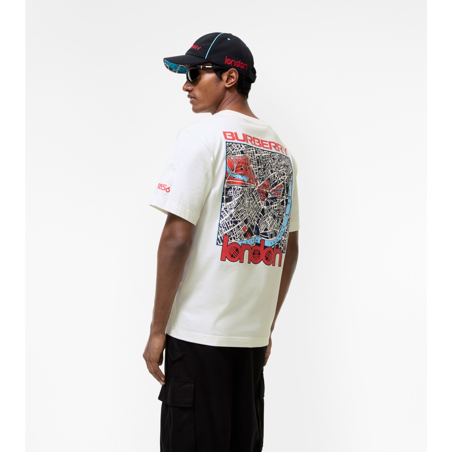 London Map Cotton T-shirt