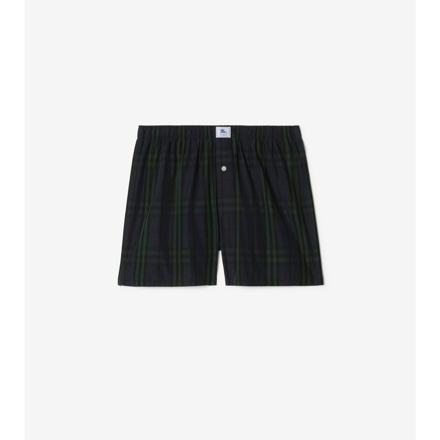 Check Cotton Boxer Shorts