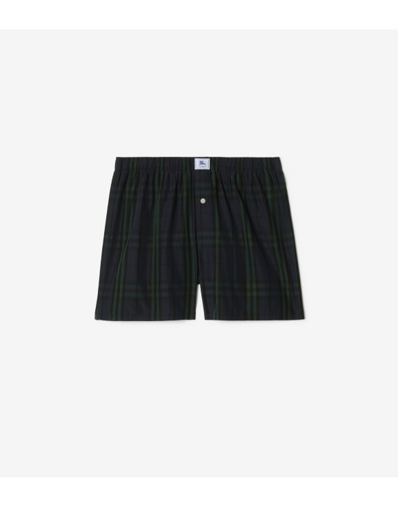 Boxer en coton Check