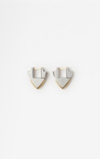Small Shield Earrings