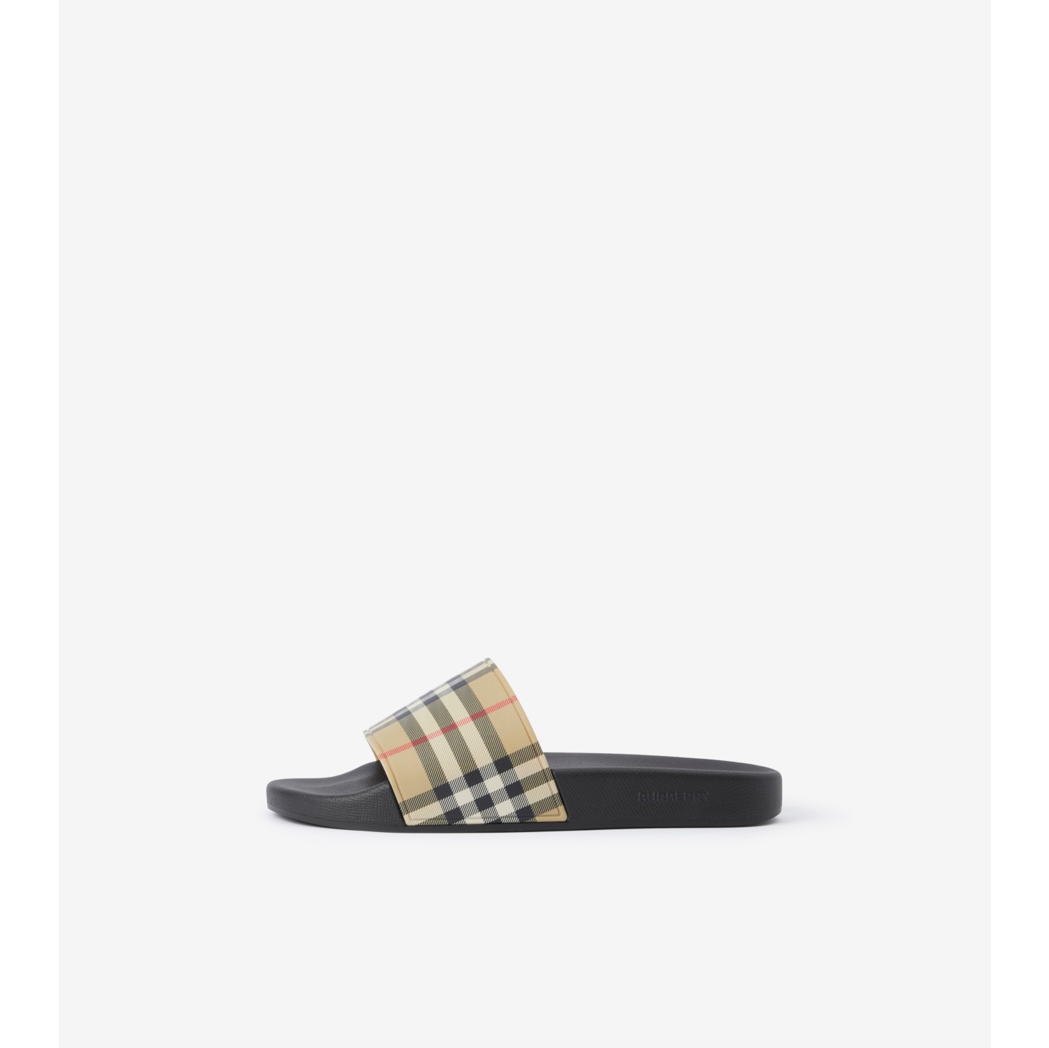 Burberry check sales slides