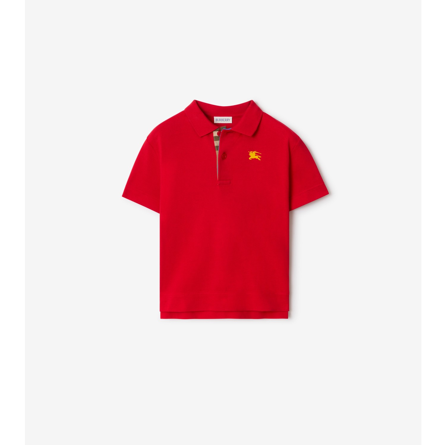 Baumwollpiqué-Poloshirt