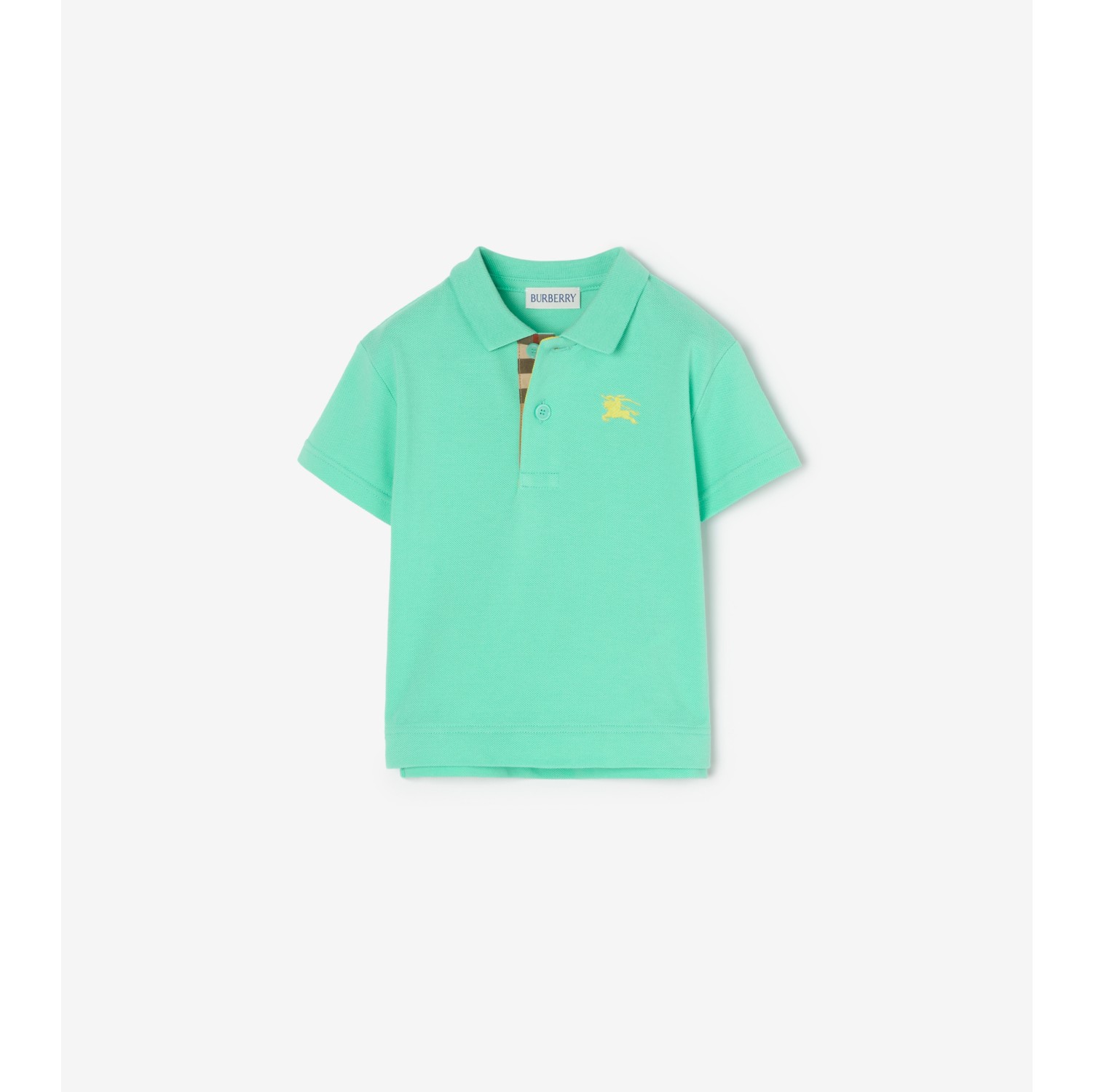 棉质珠地网眼布 Polo 衫